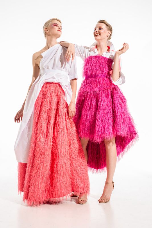 4015 blouse asymmetrical, 5089 skirt, 5086 dress, 5088 blouse
