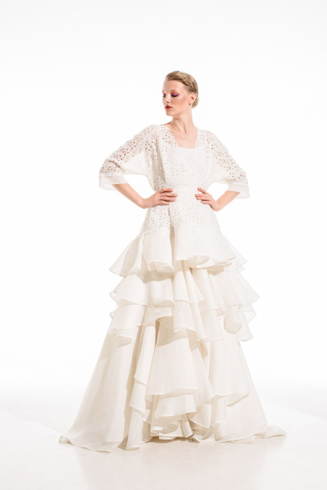 5083 blouse, 5082 dress ruffles
