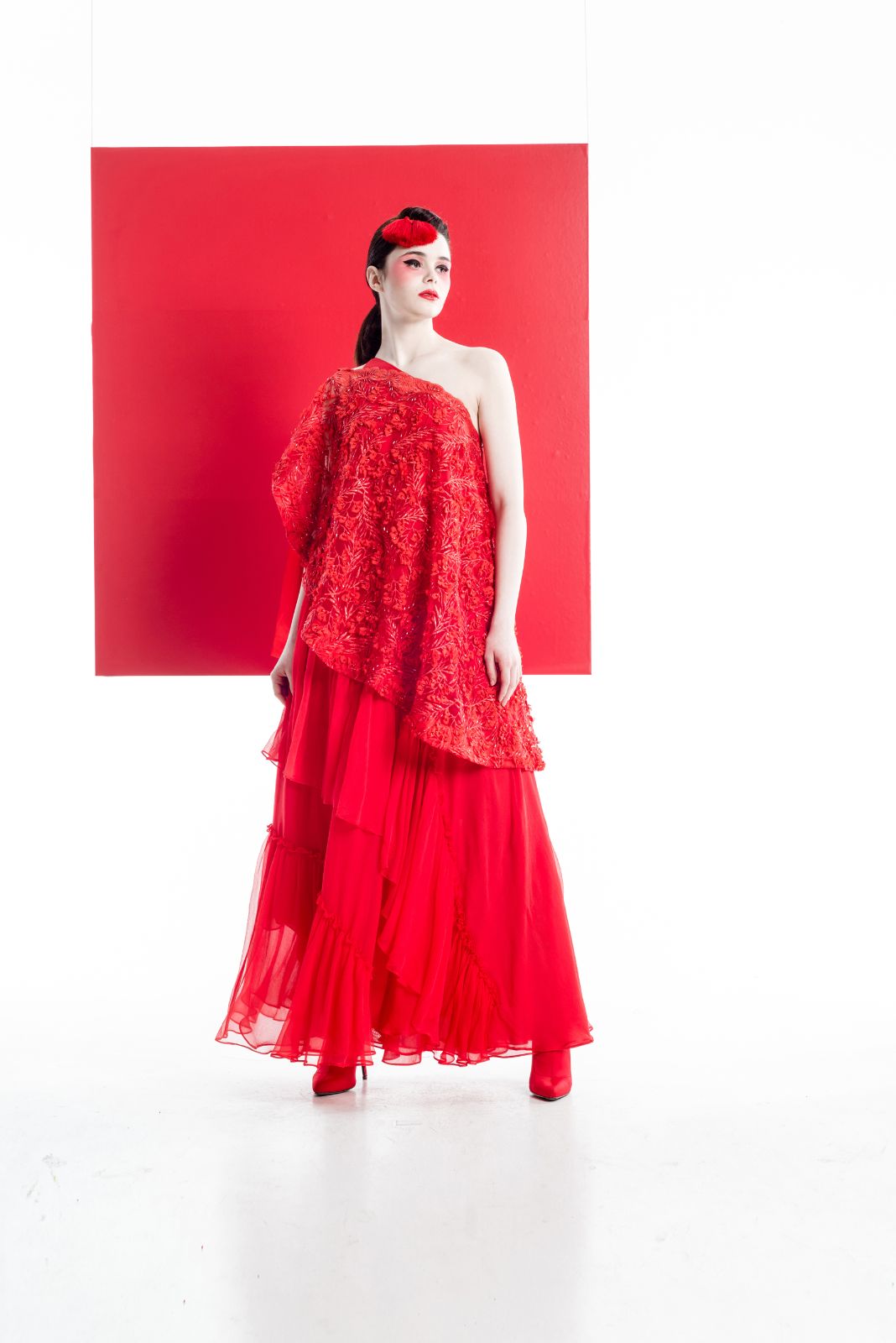 4088 cape, 5006 dress
