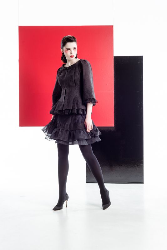 4064 jacket, 4065 skirt
