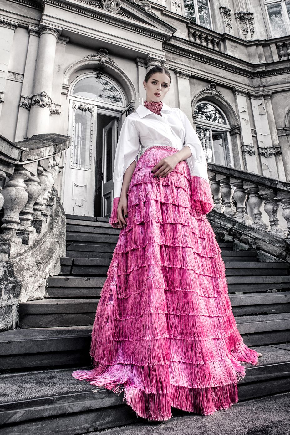4025 blouse, 4024 skirt