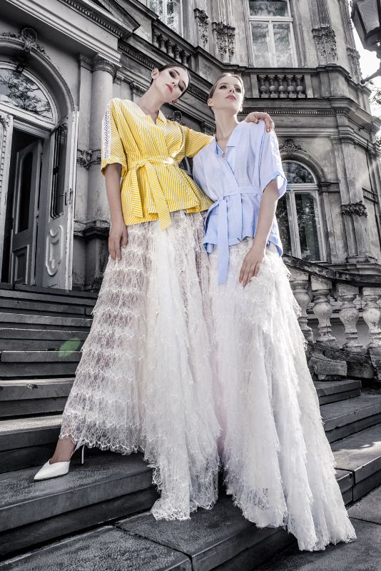 4019 blouse, 4018 skirt