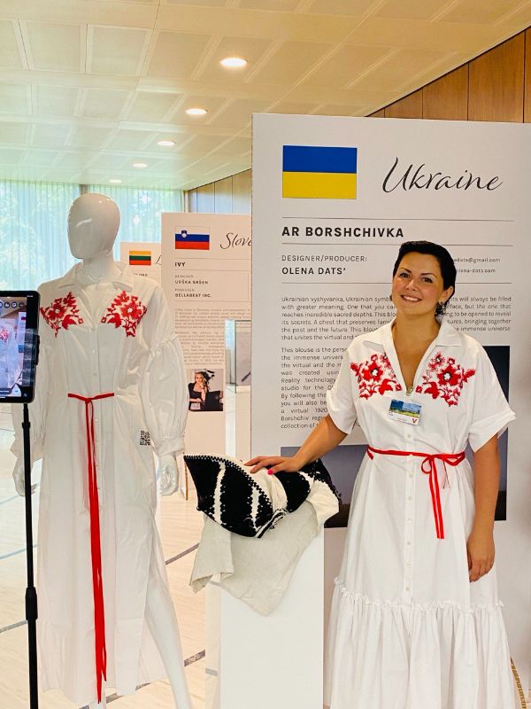 AR Borshchivka at the World International Property Organization, Geneve, Swidzerland.